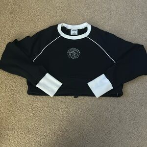 Gymshark cropped crew with drawstring